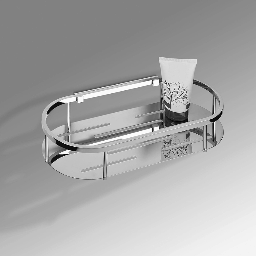 Immagine di Colombo Design Angolare ovale sganciabile per box doccia, finitura cromo B96410CR