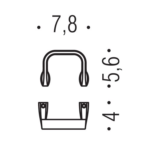 Immagine di Colombo Design TRENTA appenditutto, finitura cromo BPT27-CR