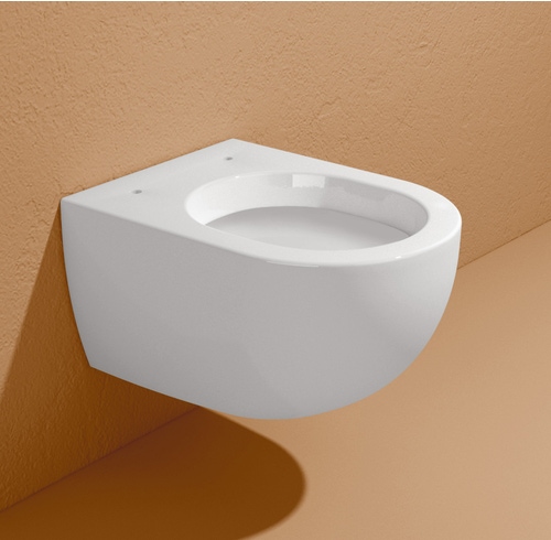 Immagine di Flaminia MINIAPP set sanitari sospesi, vaso con sistema goclean® e coprivaso slim con discesa rallentata, bidet monoforo con troppopieno, colore grigio lava finitura opaco AP119GGLA+AP219GLA+QKCW09GLA