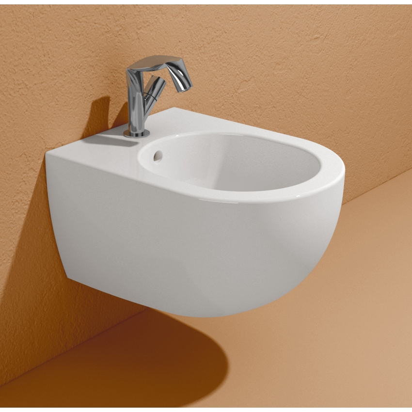 Immagine di Flaminia MINIAPP bidet sospeso monoforo, colore grigio lava finitura opaco AP219GLA