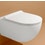 Immagine di Flaminia MINIAPP set sanitari sospesi, vaso con sistema goclean® e coprivaso slim con discesa rallentata, bidet monoforo con troppopieno, colore grigio lava finitura opaco AP119GGLA+AP219GLA+QKCW09GLA