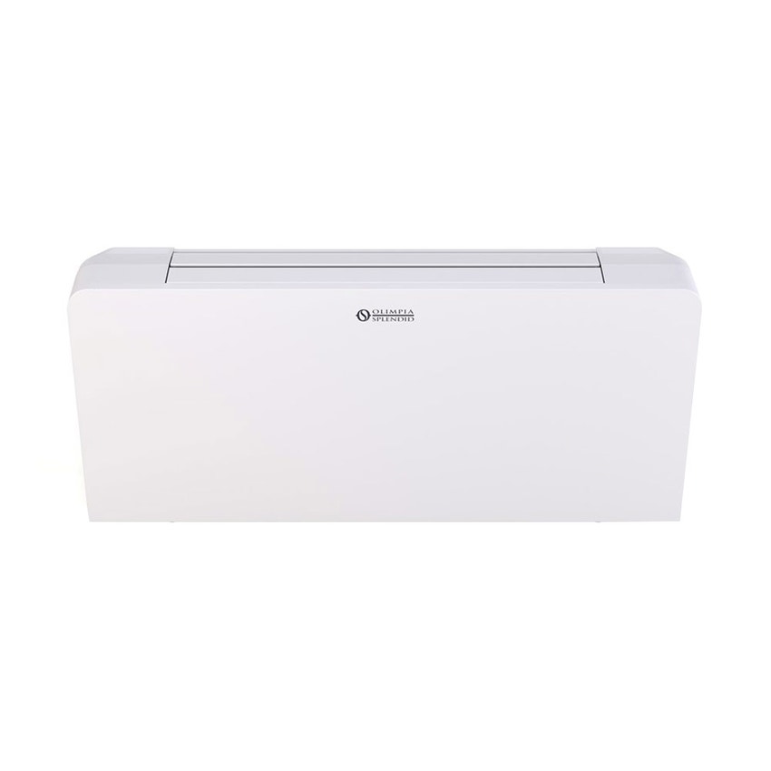 Immagine di Olimpia Splendid Bi2 SLR Air inverter 1400 DC Slim, ventilconvettore radiante per installazione solo verticale con comando touch remote, colore bianco 02052