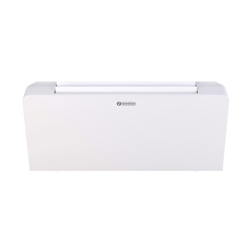 Immagine di Olimpia Splendid Bi2 SLR Air inverter 1400 DC Slim, ventilconvettore radiante per installazione solo verticale con comando touch remote, colore bianco 02052