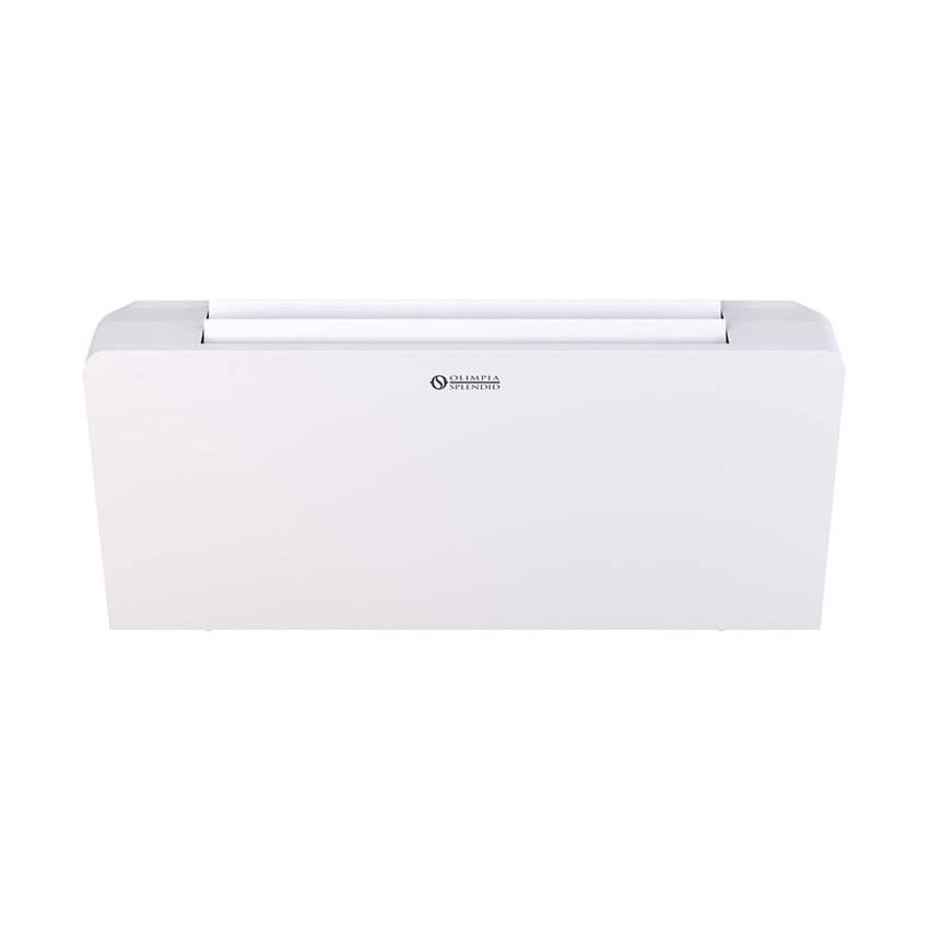Immagine di Olimpia Splendid Bi2 SLR Air inverter 1400 DC Slim, ventilconvettore radiante per installazione solo verticale con comando analogic remote, colore bianco 02053