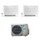 Daikin PERFERA Pavimento FVXM-A R32 Climatizzatore a pavimento dual split inverter Wi-Fi bianco | unità esterna 5 kW unità interne 7000+9000 BTU 2MXM50N+CVXM[20]A+FVXM[25]A