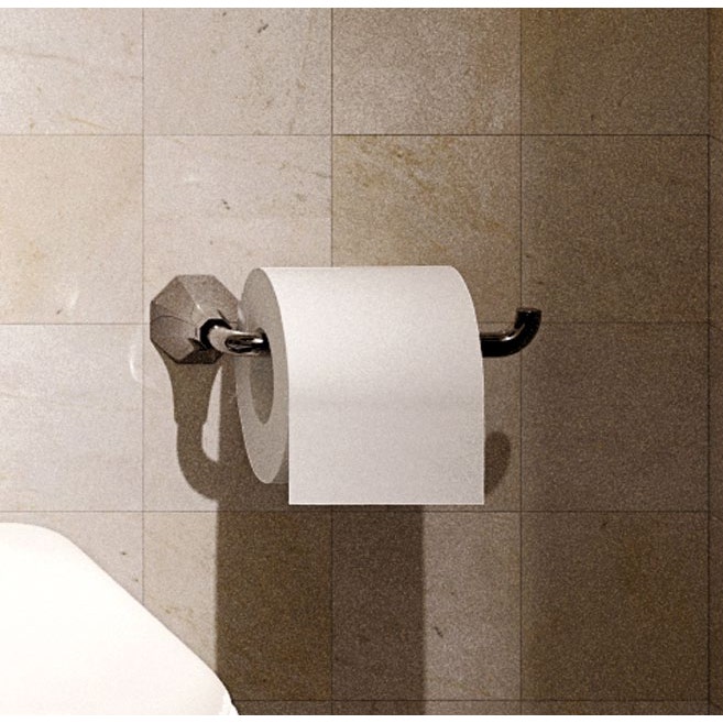 Immagine di Flaminia EVERGREEN porta rotolo, finitura cromo EGPR