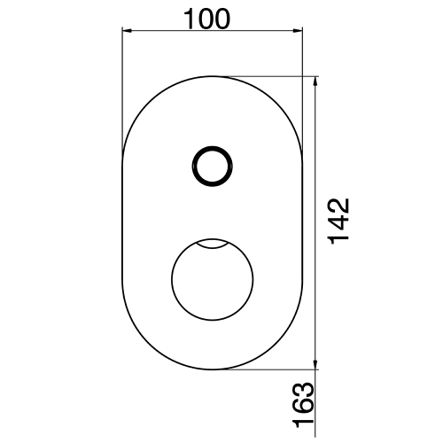 Immagine di Flaminia FOLD set doccia: monocomando incasso con deviatore, soffione e doccetta, finitura cromo FL2550