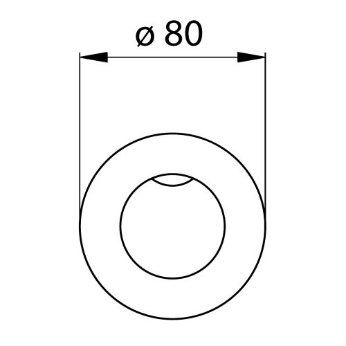 Immagine di Flaminia FOLD miscelatore monocomando incasso doccia, finitura cromo FL2560