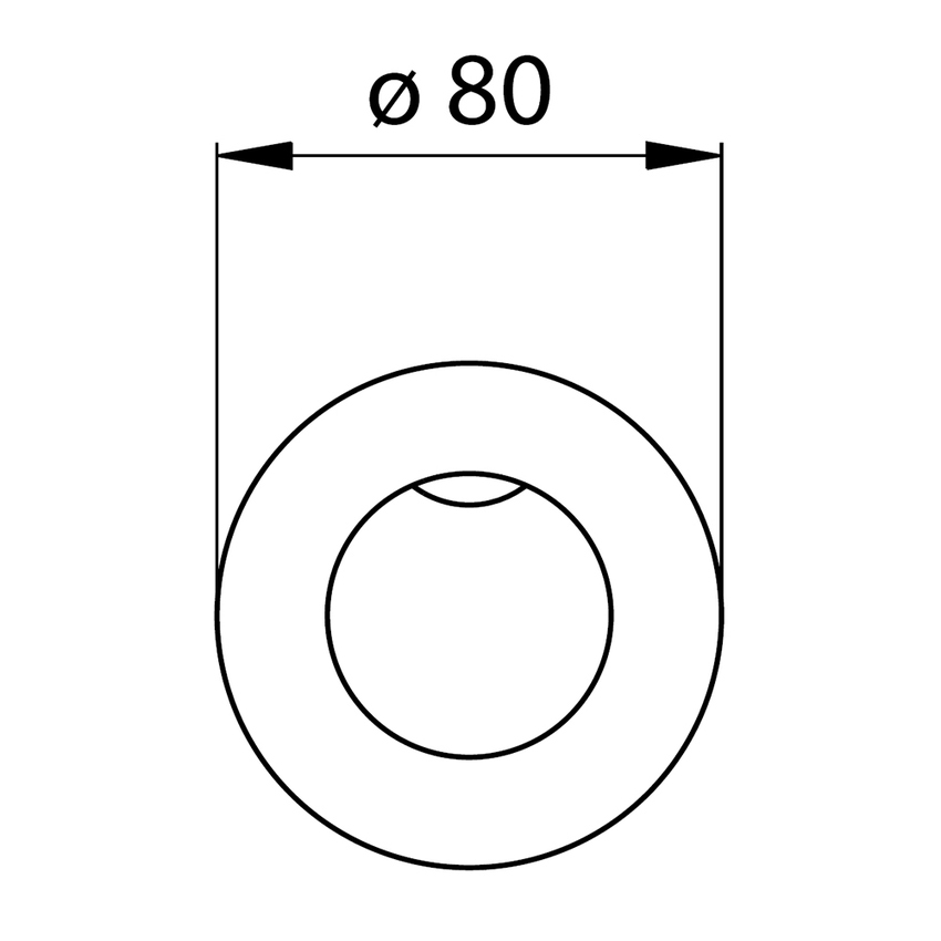 Immagine di Flaminia FOLD miscelatore monocomando incasso doccia, finitura cromo FL2560