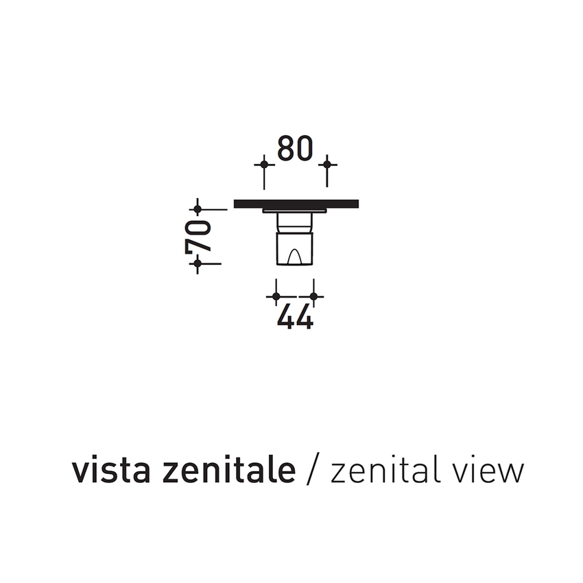Immagine di Flaminia FOLD miscelatore monocomando incasso doccia, finitura cromo FL2560