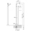 Immagine di Flaminia FOLD miscelatore monocomando lavabo free standing, finitura cromo FL3052