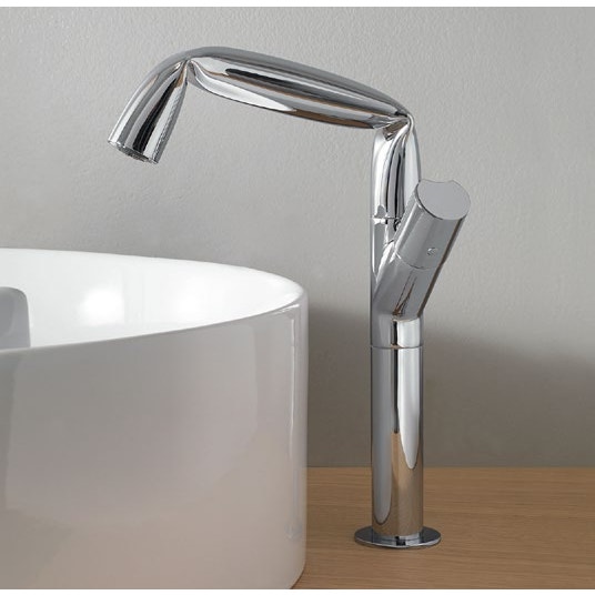 Immagine di Flaminia FOLD miscelatore monocomando lavabo H.28 cm, finitura cromo FL3055