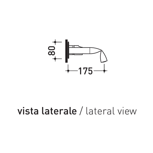 Immagine di Flaminia FOLD miscelatore monocomando per lavabo ad incasso, finitura cromo FL3059