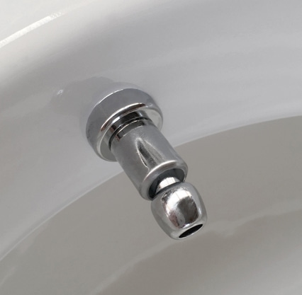 Immagine di Flaminia LINK vaso sospeso con sistema goclean® ed erogatore bidet, senza sedile, colore bianco finitura lucido 5051/WCG-ERWCB
