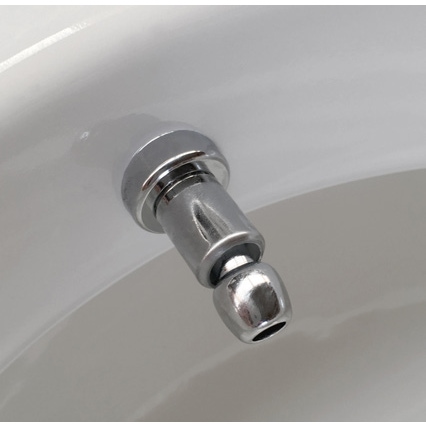 Immagine di Flaminia LINK vaso sospeso con sistema goclean® ed erogatore bidet, senza sedile, colore bianco finitura lucido 5051/WCG-ERWCB