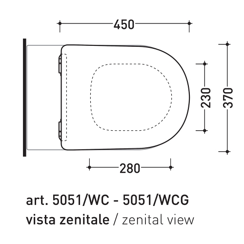 Immagine di Flaminia MINI LINK set sanitari sospesi, vaso con sistema goclean® e coprivaso slim con discesa rallentata, bidet monoforo con troppopieno, colore bianco finitura lucido 5064G+5065+LKCW09