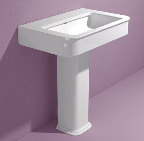 Immagine di Flaminia MADRE colonna in ceramica per lavabi, colore bianco finitura lucido MACOL