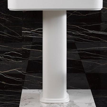 Immagine di Flaminia MADRE colonna in ceramica per lavabi, colore bianco finitura lucido MACOL