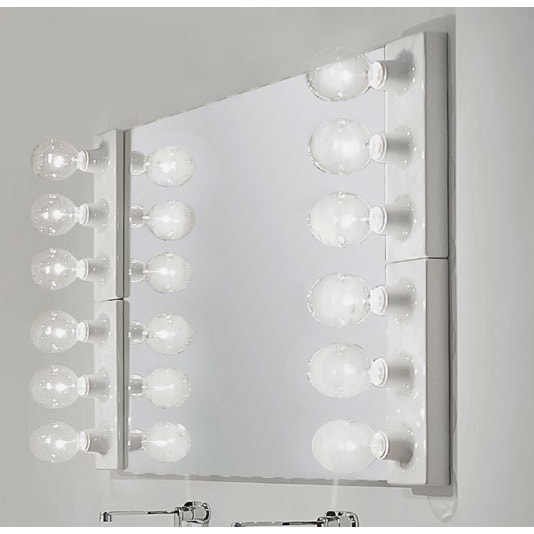 Immagine di Flaminia MAKE-UP specchio L.150 H.100 cm reversibile, installazione orizzontale o verticale MKS100