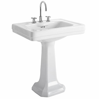 Immagine di Pozzi Ginori Montebianco lavabo 73 monoforo, bianco 07024000