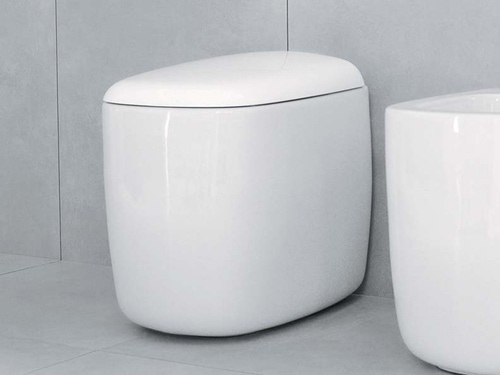 Immagine di Flaminia MONÒ vaso back to wall con scarico S/P, colore bianco finitura lucido MN117