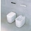 Immagine di Flaminia MONÒ vaso back to wall con scarico S/P, colore bianco finitura lucido MN117