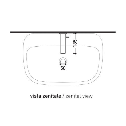 Immagine di Flaminia NOKE’ miscelatore monocomando lavabo ad incasso, completo di piletta Stop&Go e corpo incasso, finitura cromo NK3230