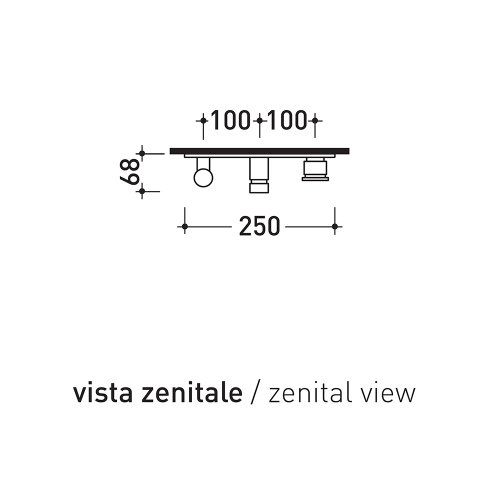 Immagine di Flaminia ONE miscelatore ad incasso con deviatore e doccetta, finitura cromo 112081