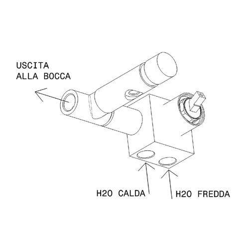 Immagine di Flaminia ONE miscelatore ad incasso con deviatore e doccetta, finitura cromo 112081