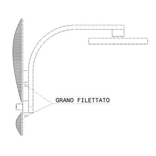 Immagine di Flaminia ONE soffione doccia, finitura cromo 112084