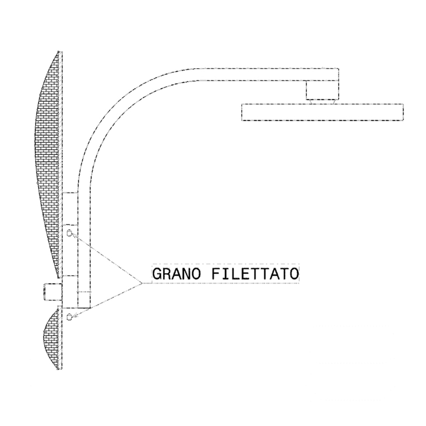 Immagine di Flaminia ONE soffione doccia, finitura cromo 112084