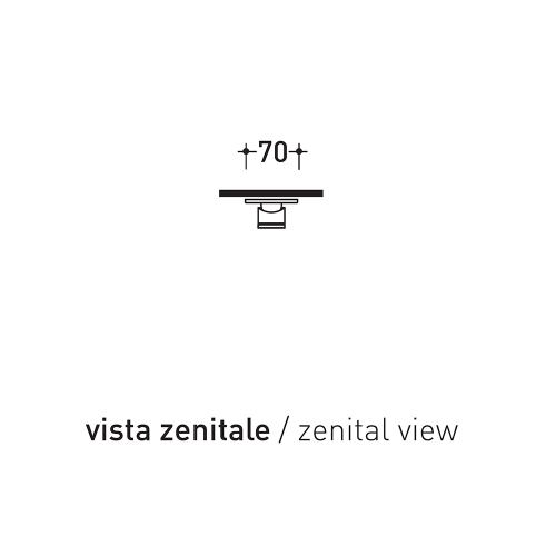 Immagine di Flaminia ONE rubinetto passo rapido ad incasso, automatico, per orinatoio, finitura cromo 112540