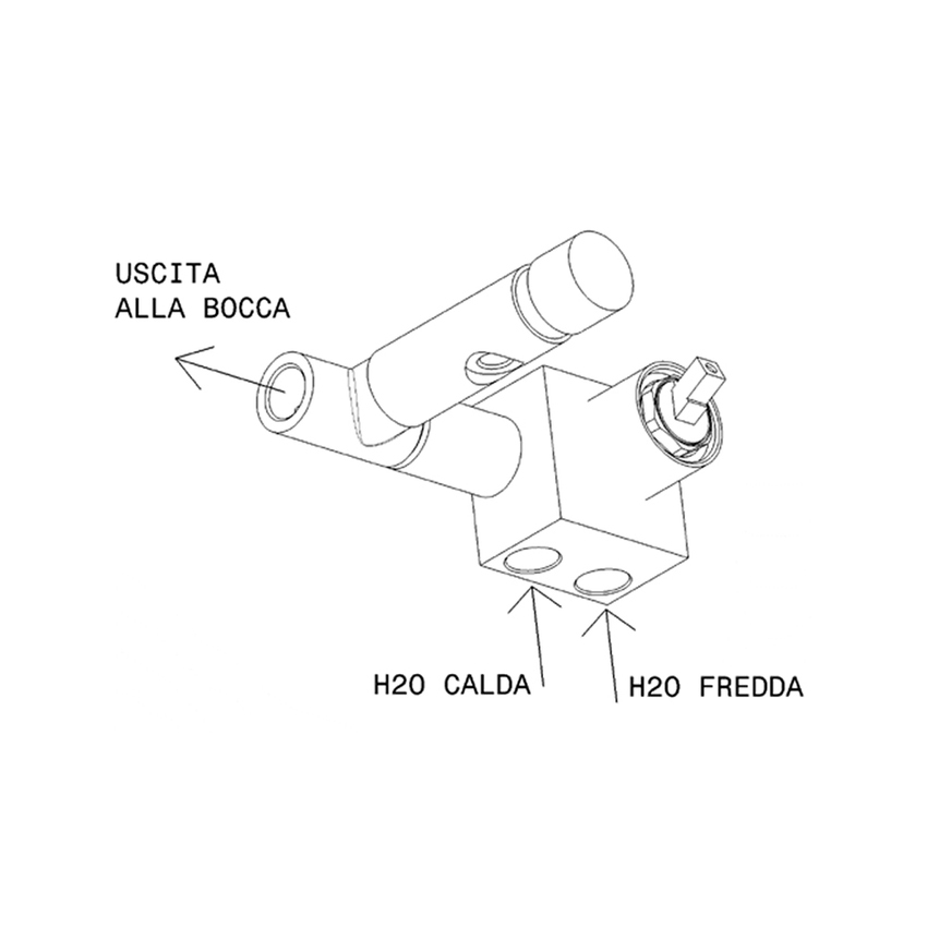 Immagine di Flaminia ONE set doccia ad incasso composto da soffione, miscelatore e doccetta, finitura cromo 112550