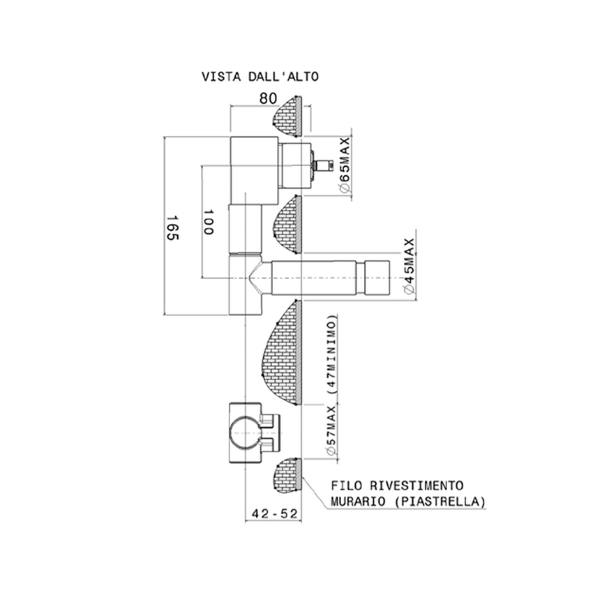 Immagine di Flaminia ONE set vasca ad incasso con erogazione, miscelatore e doccetta, finitura cromo 112570
