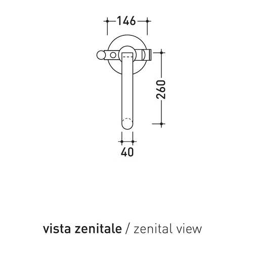 Immagine di Flaminia ONE erogatore vasca free-standing con miscelatore e doccetta, finitura cromo 112580