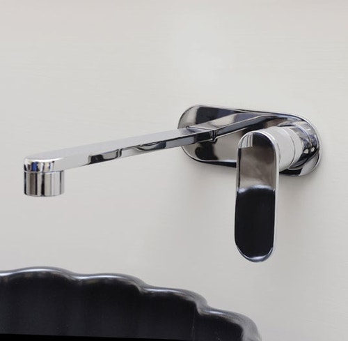 Immagine di Flaminia ONE miscelatore monocomando ad incasso con placca, finitura cromo 113058