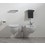 Immagine di Flaminia QUICK set sanitari sospesi, vaso e coprivaso avvolgente con discesa rallentata, bidet monoforo con troppopieno, colore bianco finitura lucido QK118+QK218+QKCW07