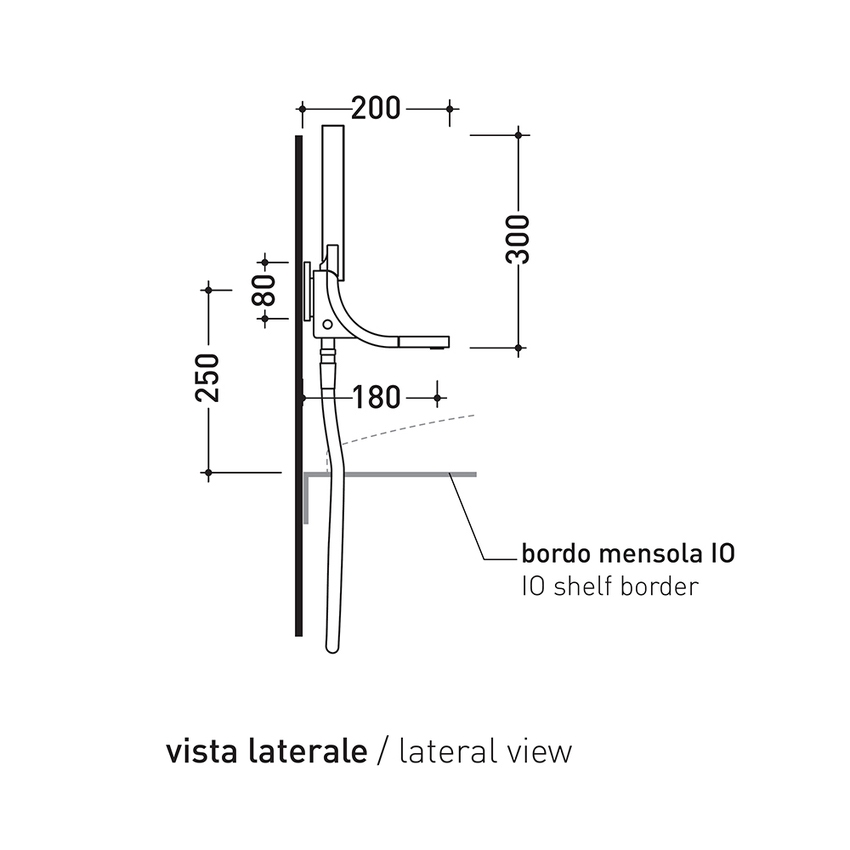 Immagine di Flaminia SI doppiocomando vasca incasso con deviatore, finitura cromo SI2081