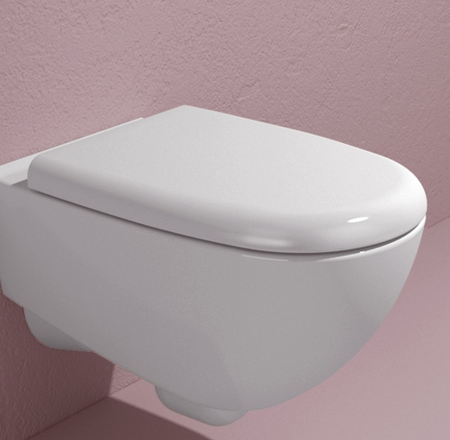 Immagine di Flaminia SPIN coprivaso avvolgente in termoindurente, a discesa rallentata, colore grigio lava finitura opaco 5085CW03GLA  