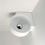 Immagine di Flaminia MINI TWIN 30 lavabo Ø 27 cm sospeso ad angolo, senza troppopieno, colore bianco finitura lucido 5060