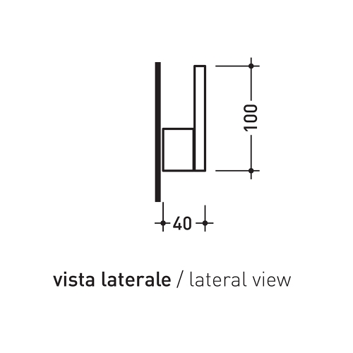 Immagine di Flaminia TWO portaccappatoio, finitura cromo TWOPA