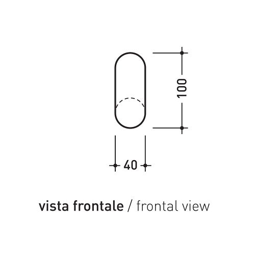 Immagine di Flaminia TWO portaccappatoio, finitura cromo TWOPA