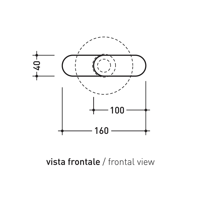 Immagine di Flaminia TWO portarotolo, finitura cromo TWOPR
