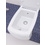 Immagine di Flaminia UNA set sanitari semincasso, vaso con scarico S/P, coprivaso e copribidet avvolgenti, bidet con troppopieno, colore bianco finitura lucido UNA/WC+UNA/B+UNACW02+UNACB04