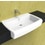 Immagine di Flaminia UNA 90 lavabo 90 cm semincasso, con troppopieno, colore bianco finitura lucido UNA90L