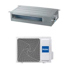 Immagine di Haier CANALIZZATO SLIM Bassa pressione Climatizzatore canalizzabile monosplit inverter Wi-Fi | unità esterna 5 kW unità interna 18000 BTU 1U50S2SJ2FA-2+AD50S2SS1FA(H)