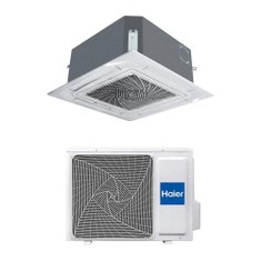 Immagine di Haier CASSETTE 620 R32 Climatizzatore a cassetta monosplit inverter | unità esterna 3.5 kW unità interna 12000 BTU 1U35S2SM1FA+AB35S2SC2FA