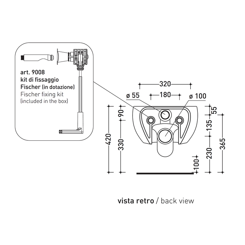 Immagine di Flaminia FLUO set sanitari sospesi, vaso con sistema goclean® e coprivaso slim con discesa rallentata, bidet monoforo con troppopieno, colore carbone finitura opaco FU118GCAR+FU218CAR+FUCW05CAR