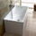 Flaminia WASH 150 vasca 150 cm in pietraluce, freestanding, colore bianco finitura lucido MW150