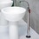 Immagine di Flaminia ONE miscelatore lavabo free-standing, finitura cromo 113052/F